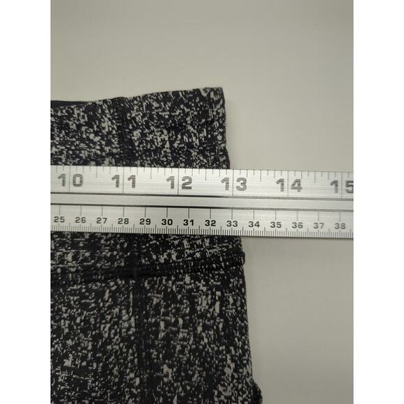 Lululemon Pace Rival Crop 22" Black and White Size 4 - Picture 10 of 13